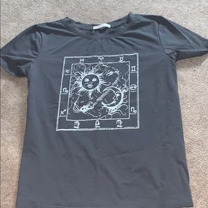 ROMWE zodiac sign graphic tee